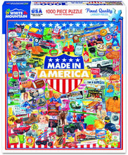 Load image into Gallery viewer, Made In America - 1000 Piece Jigsaw Puzzle, (1183)