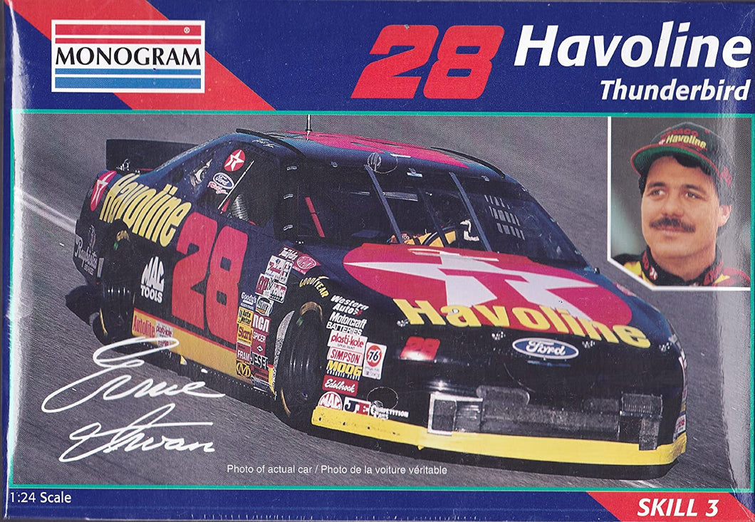 #28 Ernie Irvan's Havoline Thunderbird  1/24  1996 Issue