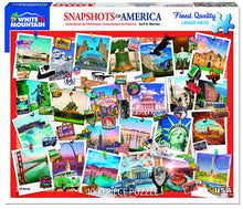 Load image into Gallery viewer, Snapshots of America - 1000 Piece Jigsaw Puzzle, (1592)