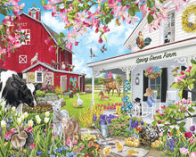 Load image into Gallery viewer, Spring Green Farm - 1000 Piece Jigsaw Puzzle - 1741