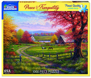 Peace & Tranquility - 1000 Piece Jigsaw Puzzle, (1473)