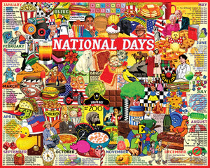 National Days - 1000 Piece Jigsaw Puzzle - 1689
