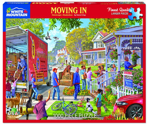 Moving In - 1000 Piece Jigsaw Puzzle #1642