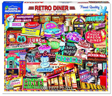 Load image into Gallery viewer, Retro Diner - 1000 Piece Jigsaw Puzzle, (1445)