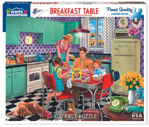 Breakfast Table - 1000 Piece Jigsaw Puzzle 1675