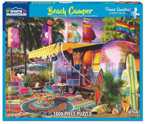 Beach Camper - 1000 Piece Jigsaw Puzzle 1669