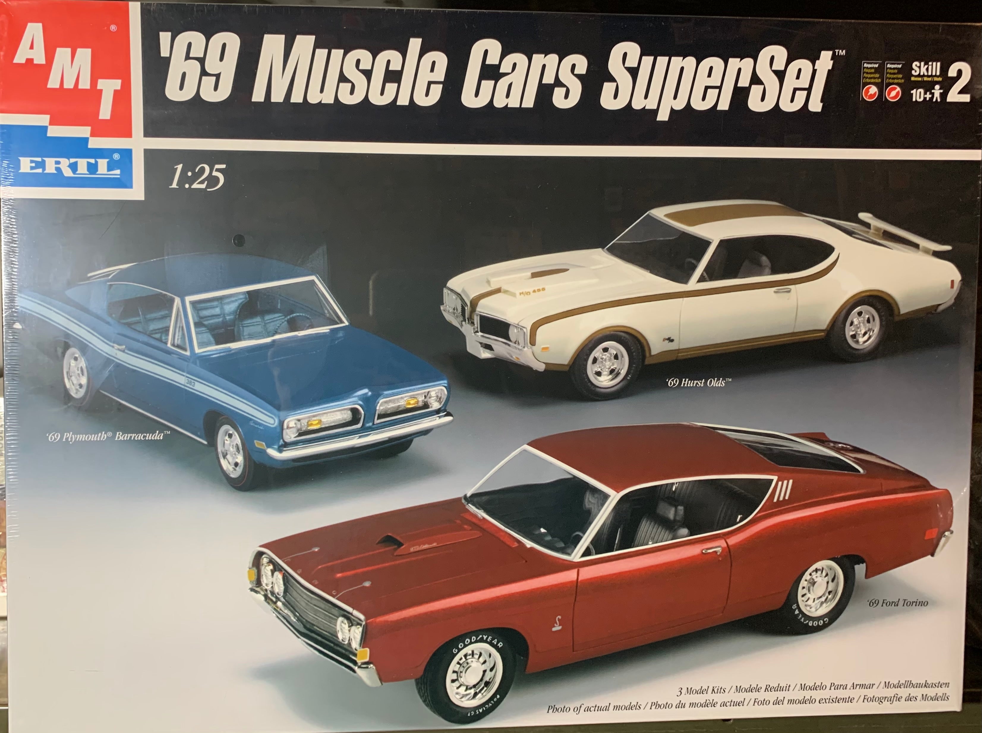 1969 Muscle Cars SuperSet 1/25 1999 Issue