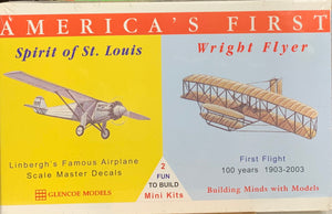 America's First Spirit of St Louis / Wright Flyer  1/100