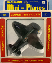 Load image into Gallery viewer, Bachmann Mini Planes, #32 P-47 D Thunderbolt 1/160 1970&#39;s issue