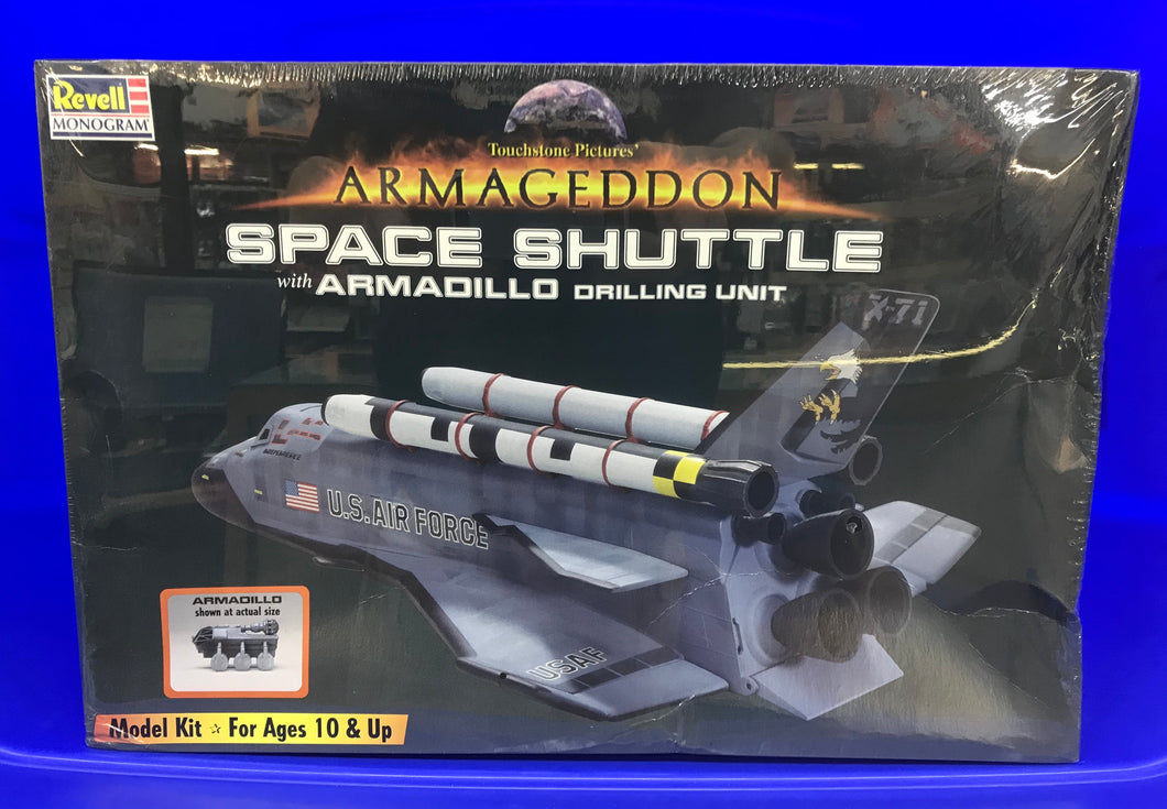 Space Shuttle with Armadillo drilling unit from ARMAGEDDON  1/144