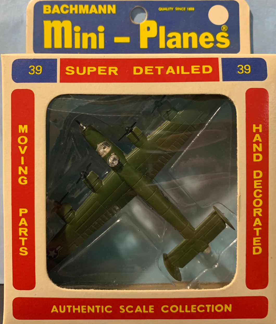 Bachmann Mini Planes #39 B-24D Liberator 1/340