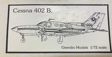 Load image into Gallery viewer, Cessna 402 B  1/72 Resin Kit by Gremlin