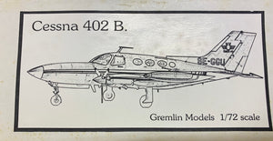 Cessna 402 B  1/72 Resin Kit by Gremlin