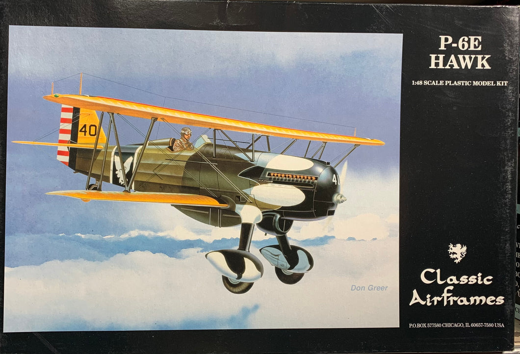 Curtiss P6E Hawk 1/48