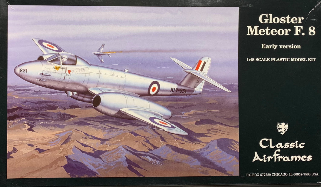 Gloster Meteor F.8 Early Version 1/48