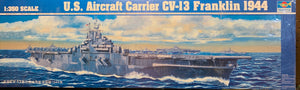 U.S. Aircraft Carrier USS Franklin CV-13 1944 1/350
