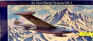 de Havilland Venom FB1 (DH-112) 1/48  Initial 1988 release