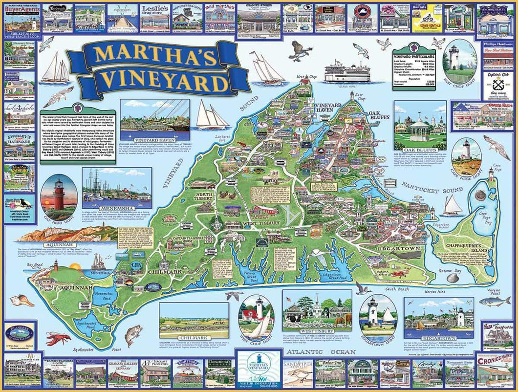 Martha's Vineyard - 1000 Piece Jigsaw Puzzle #1181