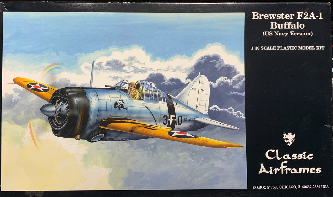 Brewster F2A-1 Buffalo US Navy Version 1/48