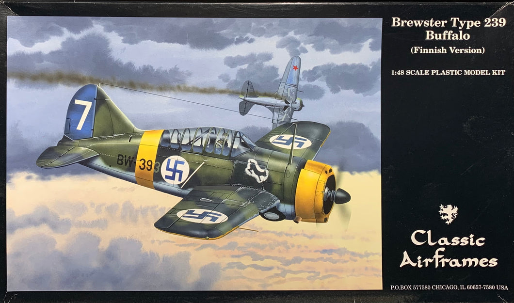 Brewster Model 239 Buffalo (Finnish Version) 1/48