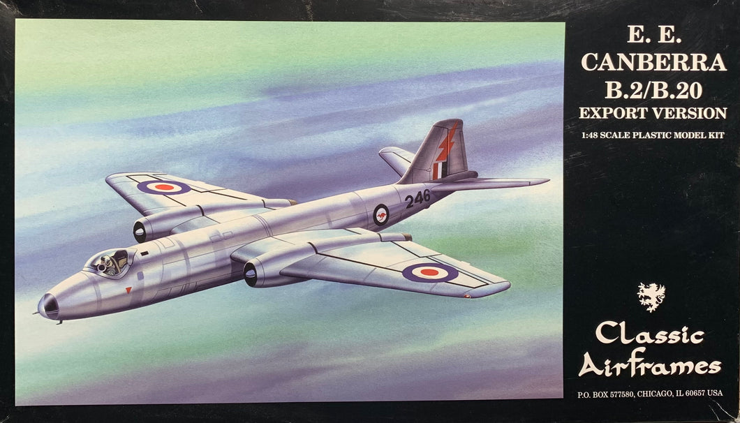 B.2/B.20 English Electric Canberra  Export Version 1/48