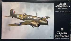 Avro Anson Mk I Late Version 1/48