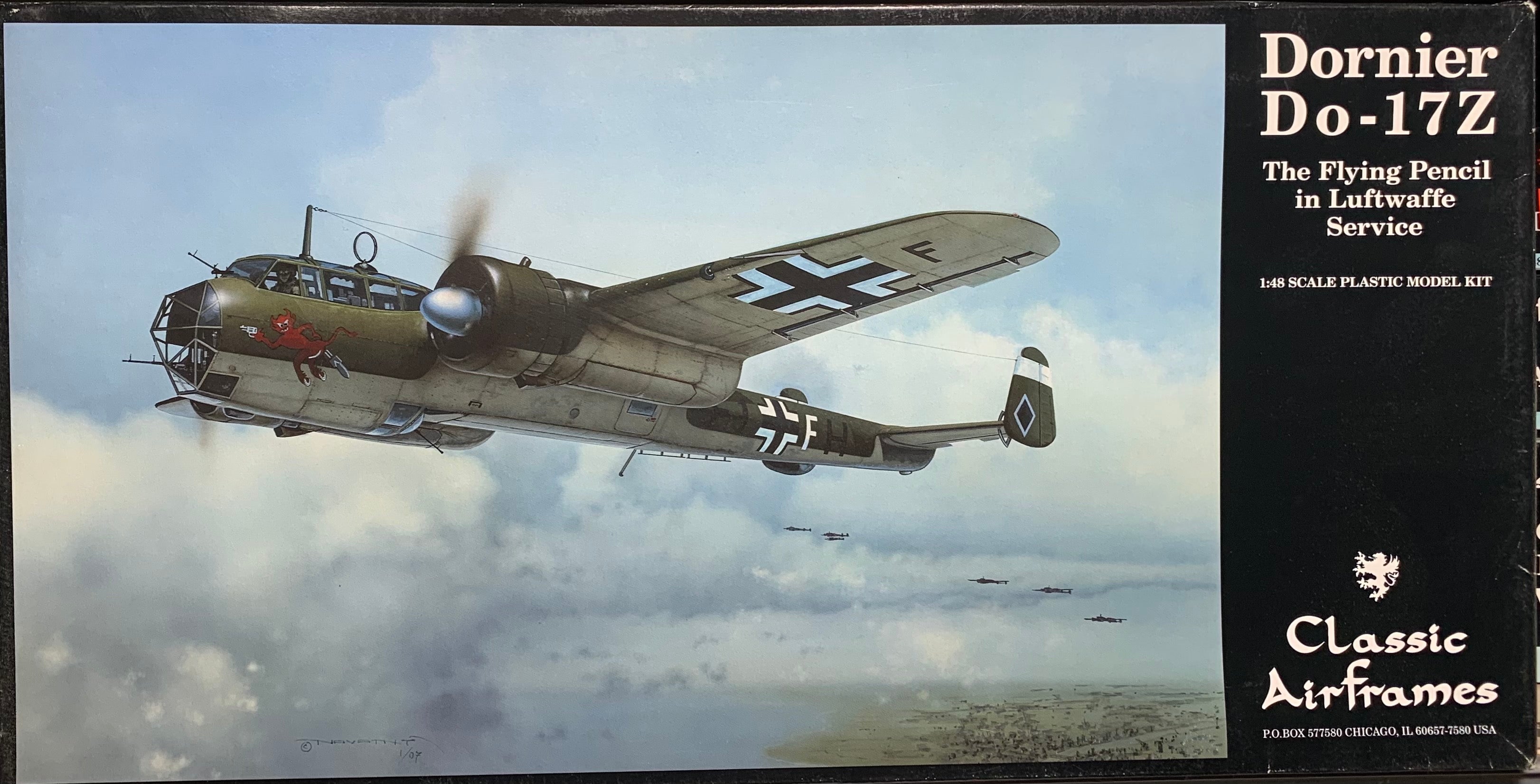Dornier Do-17Z プラモデル キット 4114 Dornier Do-17Z プラモデル キット 4114 - メルカリ