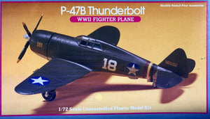 P-47B Thunderbolt 1/72 Scale 1986 Issue