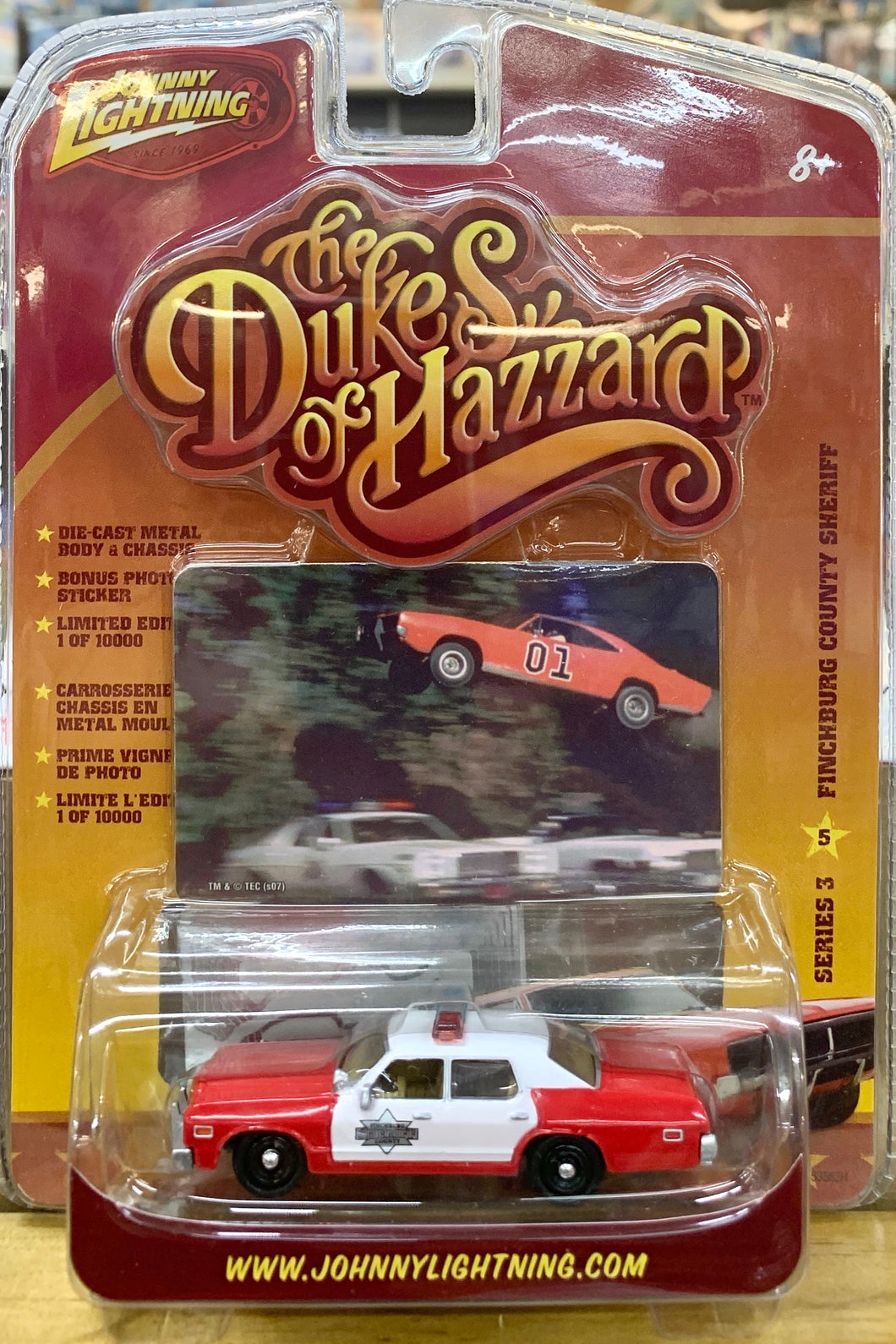Dukes of Hazzard  Finchburg County Sheriff's Car 1/64