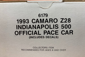 1993 Camaro Z28 Indianapolis 500 Official Pace Car 1/25