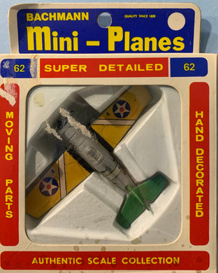 Bachmann Mini Planes #62 Grumman A4F Wildcat  1/140  1970's Issue