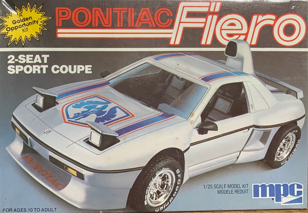 Fiero Pontiac 1986 2-Seat Sport Coupe  1/25  1986 Issue