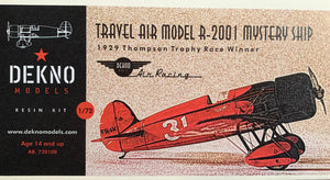 TRAVEL AIR MODEL R-2001 "MYSTERY SHIP"  1/72