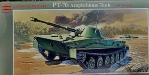 Light Amphibious Tank PT-76 Russian 1/32  1988 Issue