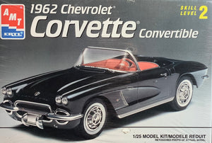 Corvette Chevrolet Convertible 1962 1/25 1994 Issue