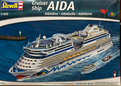 Cruise Ship AIDA 1/400 over two feet long