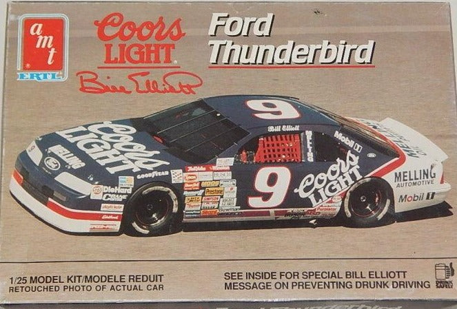 Elliott Bill #9 Coors Light Ford Thunderbird 1/25 – J-BarHobbies