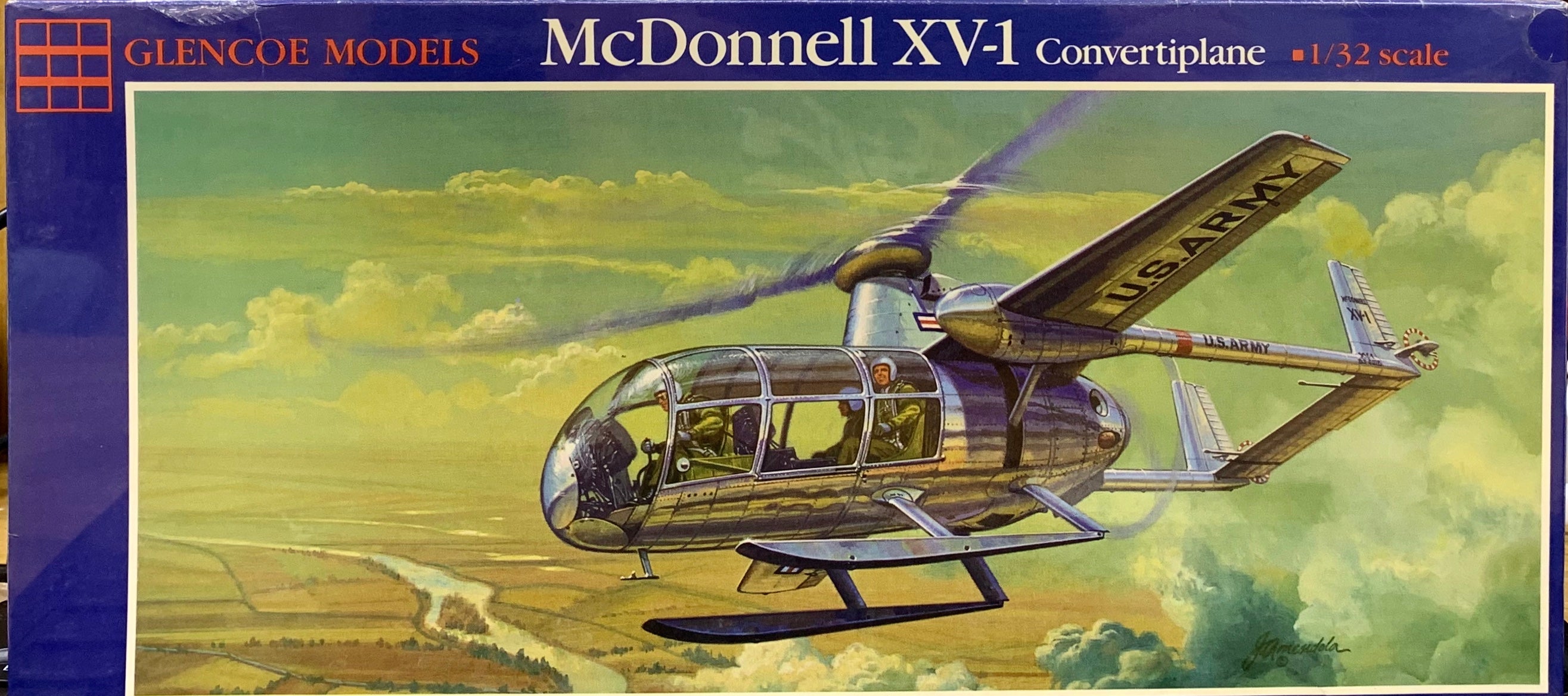 McDonnell XV-1 Convertiplane 1/32 1988 Issue – J-BarHobbies