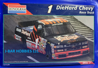 Mike Chase #1 1996 Chevrolet Silverado Die Hard Race Truck 1/24