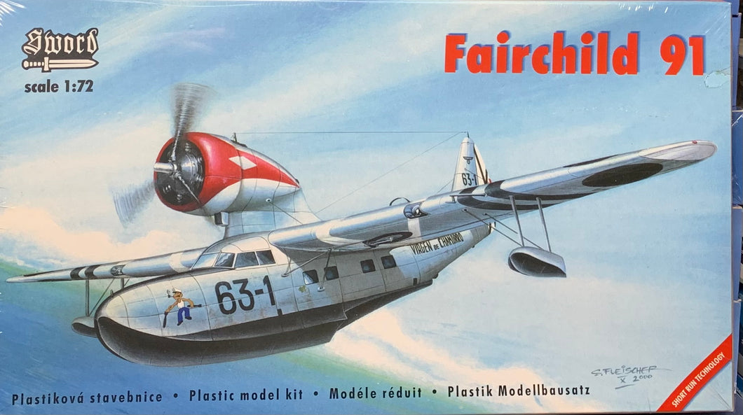 Fairchild 91  1/72  2001 Issue