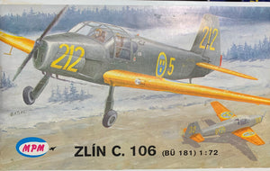 Zlin C.106 1/72  1995 Issue
