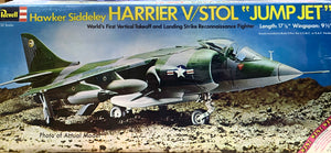Hawker Siddeley Harrier V/STOL "Jump Jet" 1/32  1973 Issue
