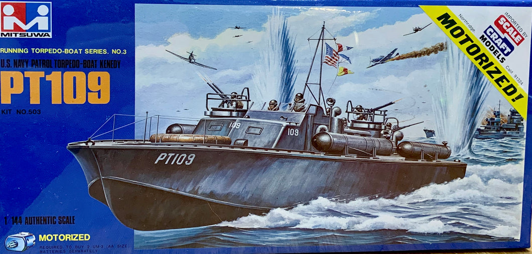 U.S. Navy Patrol Torpedo-Boat PT 109 Kennedy  1/144  Issued 1976