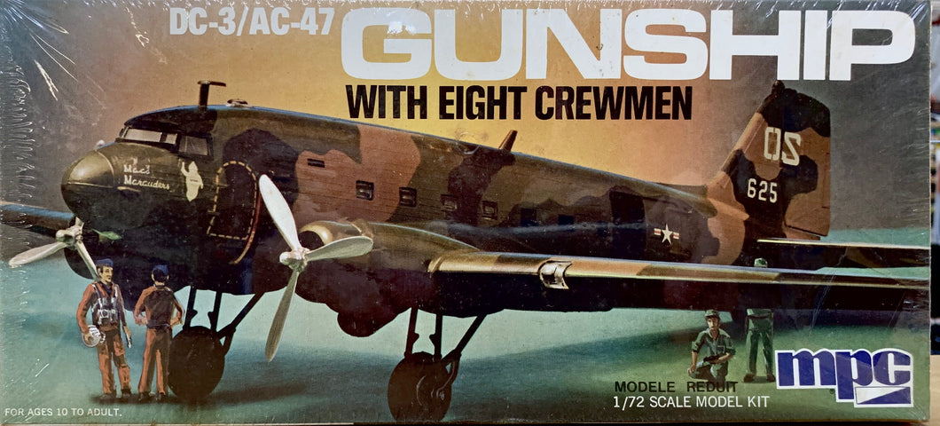 DC-3/AC-47 Gunship 1/72  1975 Issue