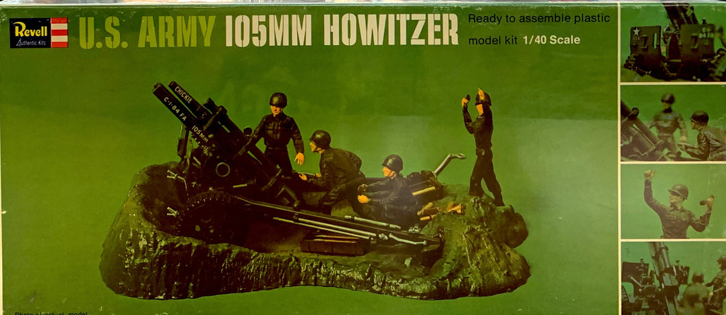 U.S. ARMY 105MM HOWITZER  1/40  1967 Issue