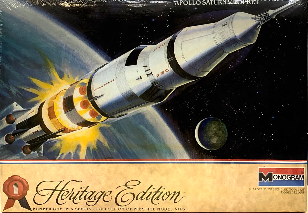 Apollo Saturn V Rocket Heritage Edition  1/144  1983 Issue