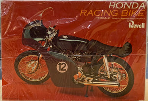Vintage Revell Honda Racing Bike Model Set 1:8 Scale