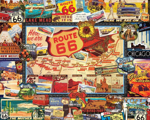 Route 66 - 1000 Piece Jigsaw Puzzle #747