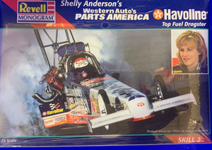 Shelley Anderson's Parts America Top Fuel Dragster  1/25