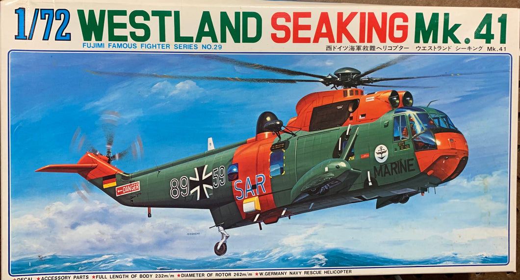 Westland Sea King Mk.41  1/72  1981 Issue